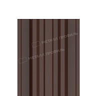 Штакетник металлический МЕТАЛЛ ПРОФИЛЬ TRAPEZE-T 16,5х118 (ПЭ-12-8017-0.45)